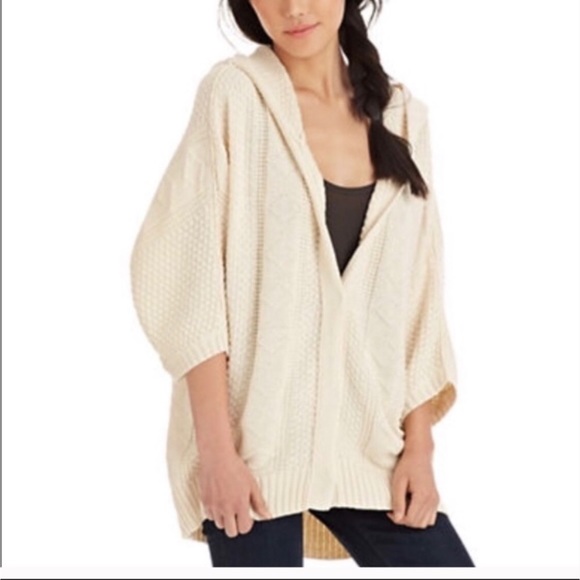 Free People Oversized Hooded Sweater 
